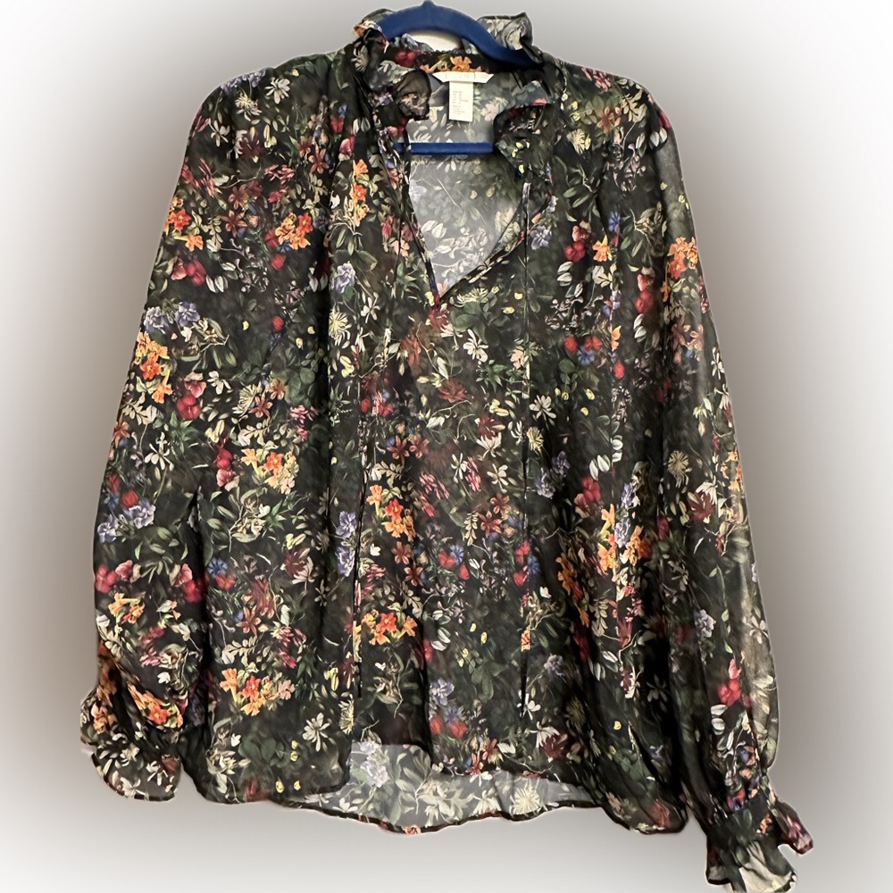 H&M Multicolor Floral Blouse